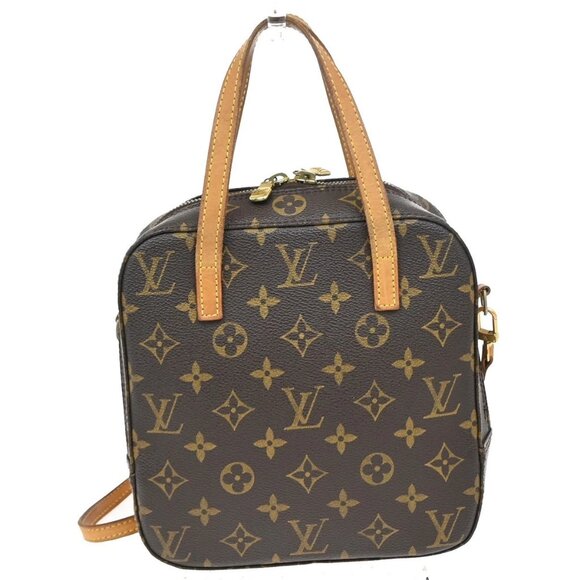 LOUIS VUITTON Spontini 2Way Shoulder Hand Bag Monogram Leather M47500 77KB215 - Picture 4 of 16